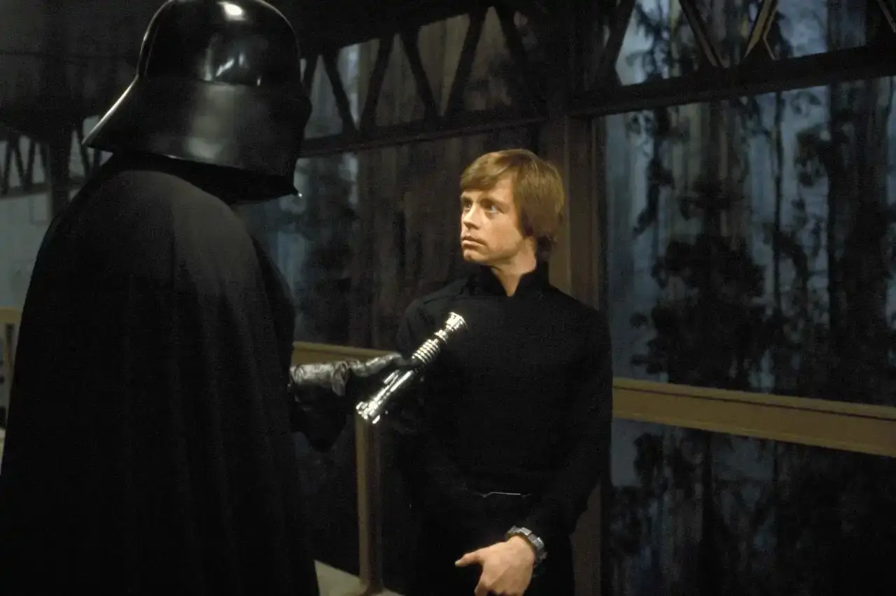 Darth Vader speaking to Luke.